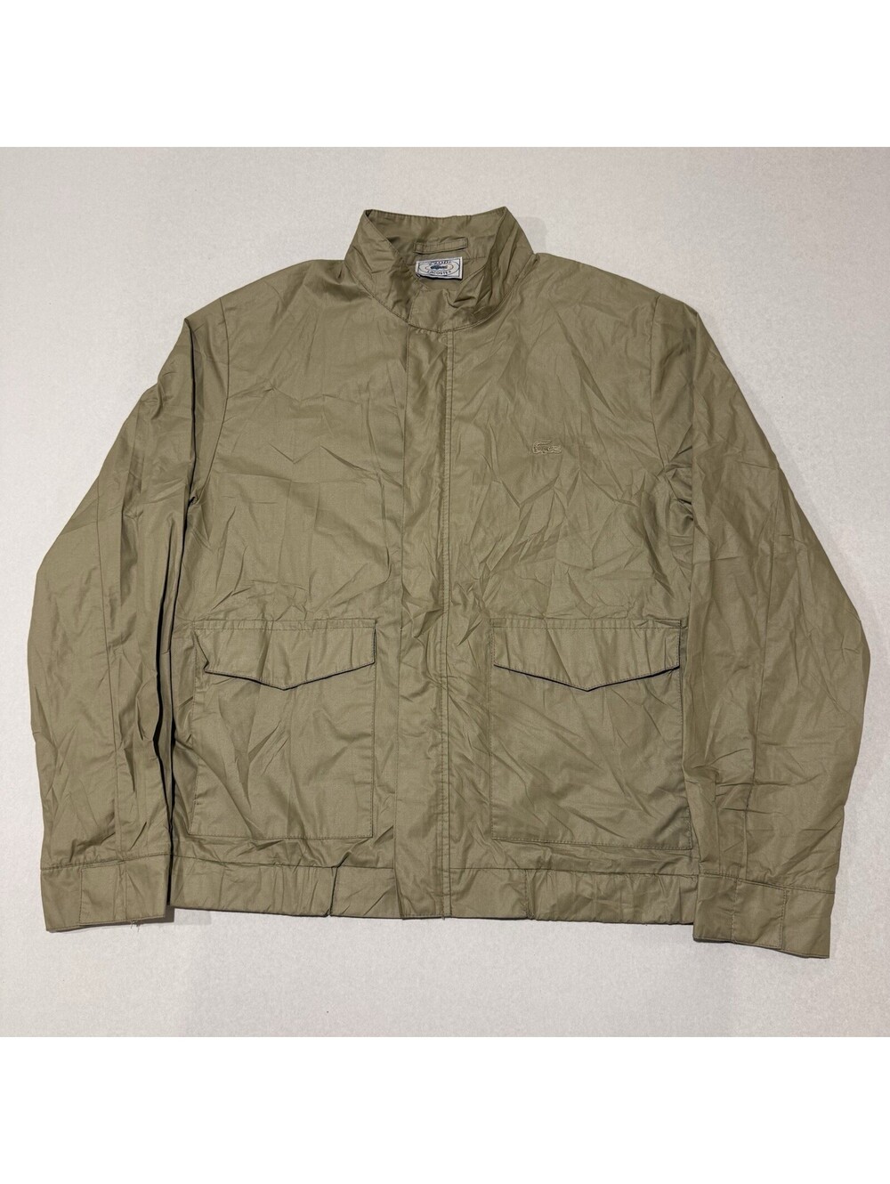 Vintage Izod Lacoste Windbreaker Jacket Size Medium Men’s